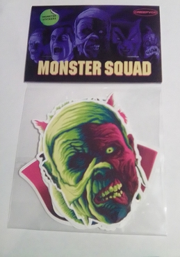 NEW RARE Creepy Co Monster Squad Sticker Pack Out Of Print Discontinued Collectible Universal Studios Monsters Halloween Horror Goth Gothic
